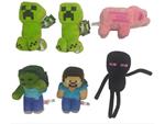 PELUCHE MINECRAFT ASSORTIMENTO 23CM 1PZ