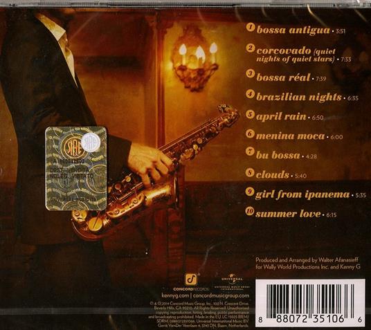 Brazilian Nights - CD Audio di Kenny G - 2