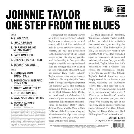 One Step from the Blues - Vinile LP di Johnnie Taylor - 3