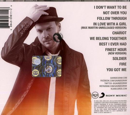 Finest Hour. The Best of - CD Audio di Gavin DeGraw - 2