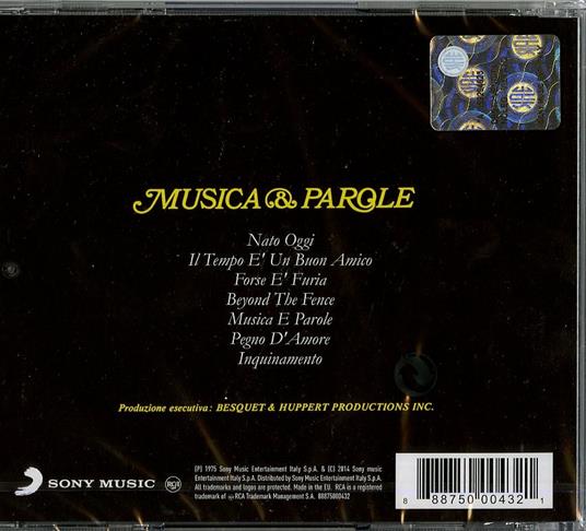 Musica & parole - CD Audio di Libra - 2