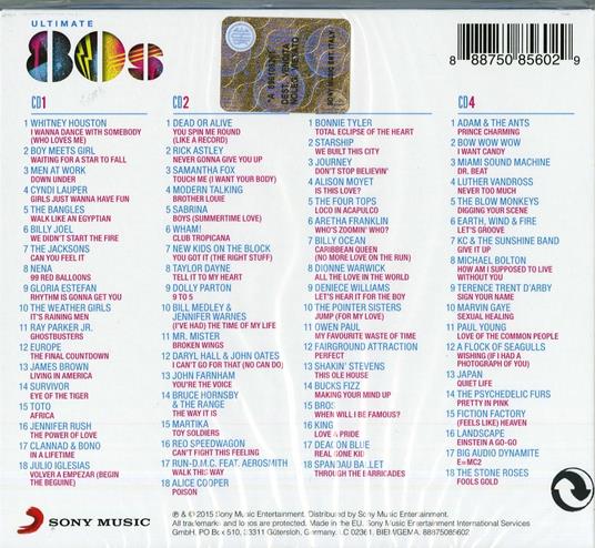 Ultimate... 80s - CD Audio - 2