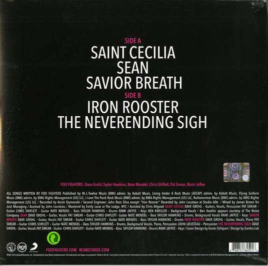 Saint Cecilia Ep - Vinile LP di Foo Fighters - 2