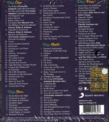 All of My Memories. The Collection - CD Audio di John Denver - 2