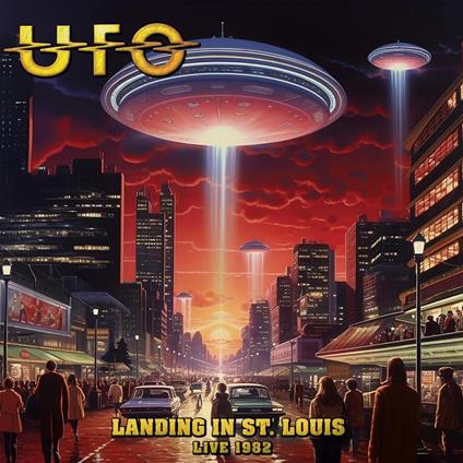 Landing In St. Louis - Live 1982 - Gold - Vinile LP di UFO