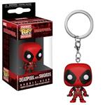 Funko POP! Keychain. Deadpool with Swords.