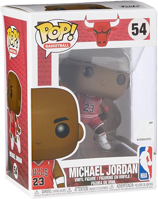 Funko POP NBA: Bulls Michael Jordan - Funko - Pop! Vinyl - VIP e celebrità  - Giocattoli | Feltrinelli