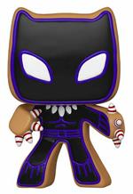 Funko POP Marvel: Holiday - Black Panther S3 Figura da Collezione, Multicolore, 50662