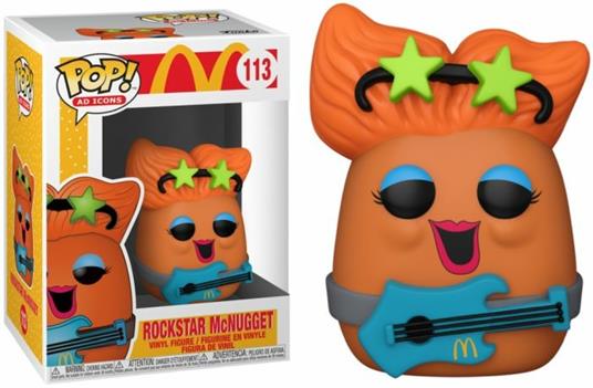 McDonalds Funko Pop! Ad Icons Rockstar McNugget Vinyl Figure 113