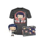 Tg. M My Hero Academia: Funko Mini Pop! & Tee - Jirou With Mic