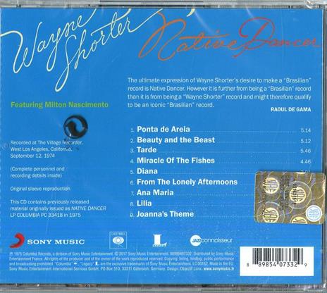 Native Dancer - CD Audio di Wayne Shorter - 2