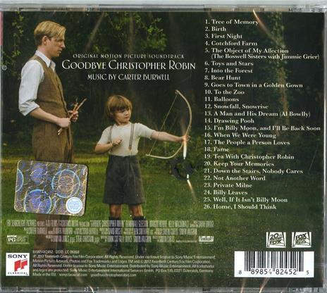 Goodbye Christopher Robin (Colonna sonora) - CD Audio di Carter Burwell - 2