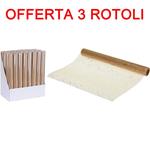 Offerta 3 Pz Rotolo Di Organza 1pz 38x200cm Per Decorazioni Oro Arredo Addobbi Natale