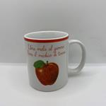 Tazza Mug Mela 15X9Cm Moroni Gomma Una Mela La Giorno Toglie Il Medico Di Torno