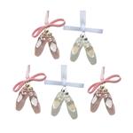 Offerta 5 Scarpe Ballerina H.8.30 Colore Assortito Decorazioni Natale