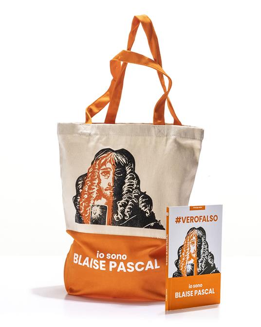 Shopper + libro. #VEROFALSO. Io sono Blaise Pascal. Principi Attivi -  Blaise Pascal - Libro - FIBS - Principi Attivi | Feltrinelli
