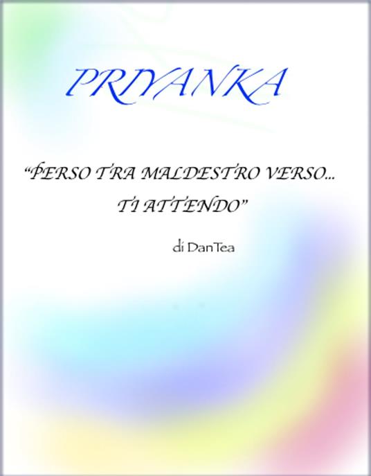 PRIYANKA - Dantea - ebook