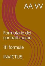 Formulario dei Contratti Agrari