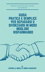 Guida pratica e semplice per separarsi o divorziarsi in modo indolore risparmiando