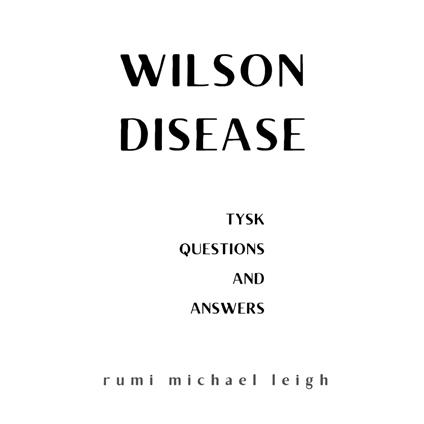 Wilson disease