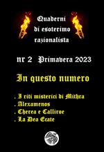 Quaderni di Esoterismo Razionalista n 2