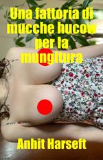 Una fattoria di mucche hucow per la mungitura