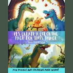 The Daring Dinosaur Derby: A Thrilling Kids Bedtime Story Audiobook with Coloring Pages and Puzzle Inside