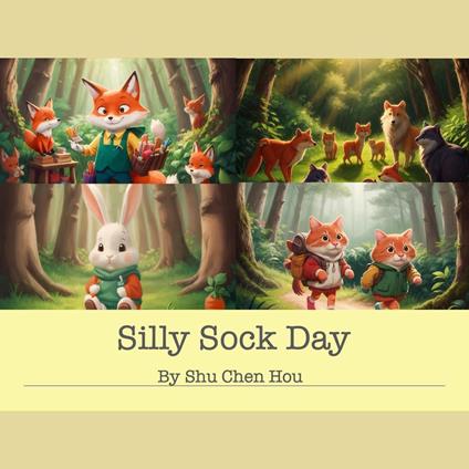 Silly Sock Day: A Kids' Bedtime Story Picture Audiobook with Piano Music