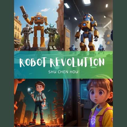 Robot Revolution: A Kids' Bedtime Story Picture Audiobook with Piano Music