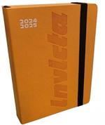 Diario 16 mesi, 2024-25, Invicta Cartotecnica Logo, arancione