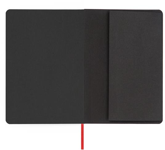 Taccuino Feltrinelli A5, a pagine bianche, copertina morbida, nero - 14,8 x 21 cm - 7