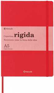 Cartoleria Taccuino Feltrinelli A5, a pagine bianche, copertina rigida, rosso - 14,8 x 21 cm Feltrinelli
