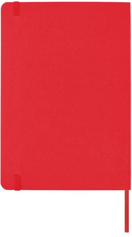 Taccuino Feltrinelli A5, a pagine bianche, copertina morbida, rosso - 14,8  x 21 cm - Feltrinelli - Cartoleria e scuola