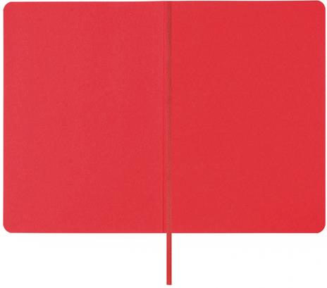 Taccuino Feltrinelli A5, a pagine bianche, copertina morbida, rosso - 14,8 x 21 cm - 4