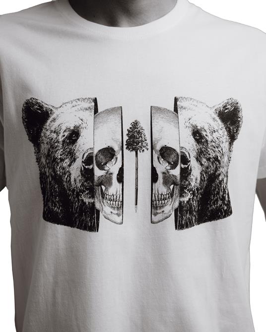 T-Shirt Otto d'Ambra x Feltrinelli -  Orso / Into you - tg. M - 3