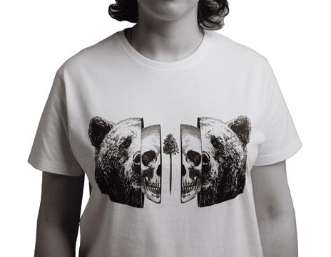 T-Shirt Otto d'Ambra x Feltrinelli -  Orso / Into you - tg. M - 6