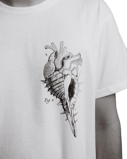 T-Shirt Otto d'Ambra x Feltrinelli -  Cuore Conchiglia / Sea Love - tg. M - 3