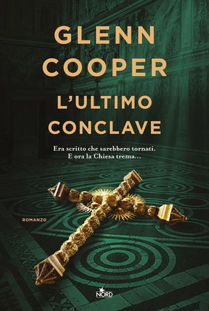 L'ultimo conclave. Copia autografata su ex libris - Glenn Cooper - copertina
