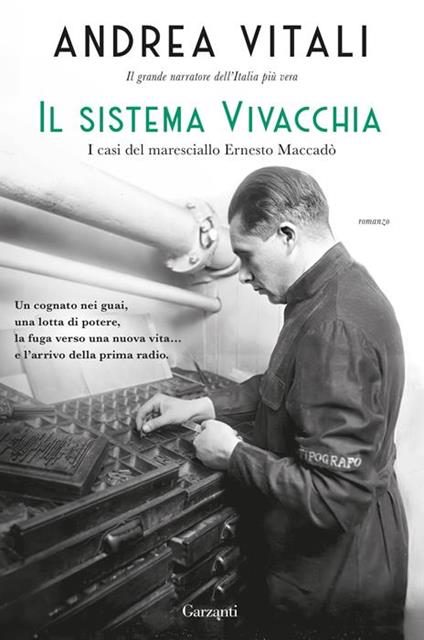 Il sistema Vivacchia. I casi del maresciallo Ernesto Maccadò. Copia autografata - Andrea Vitali - copertina