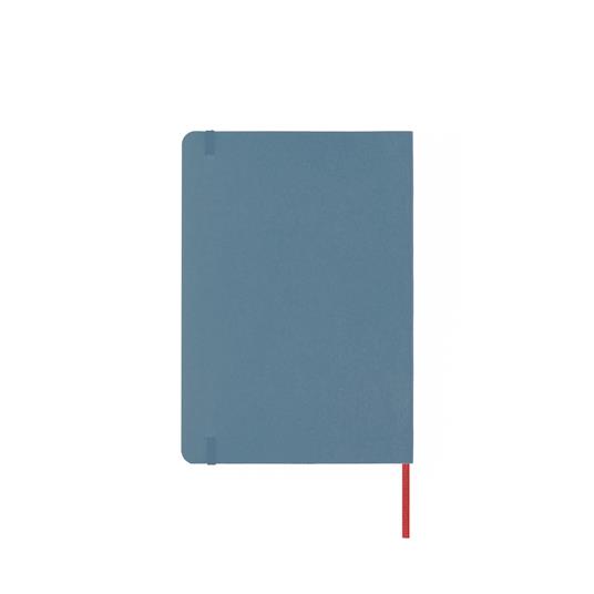 Taccuino Feltrinelli A5, a righe, copertina morbida, azzurro - 14,8 x 21 cm - 2