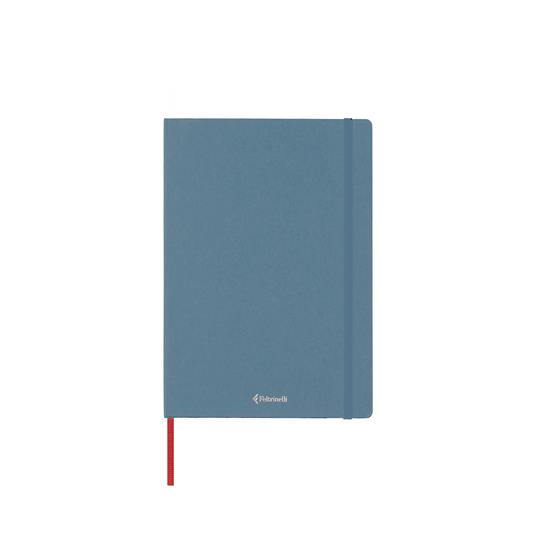 Taccuino Feltrinelli A5, a pagine bianche, copertina rigida, azzurro - 14,8 x 21 cm - 3