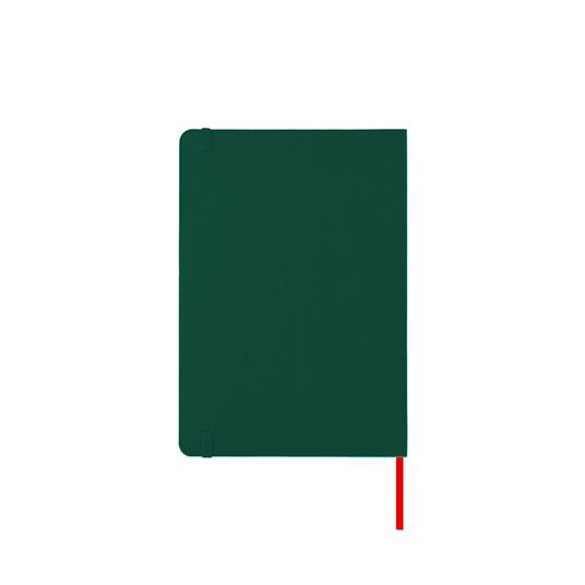 Taccuino Feltrinelli A5, a pagine bianche, copertina rigida, verde - 14,8 x 21 cm - 2