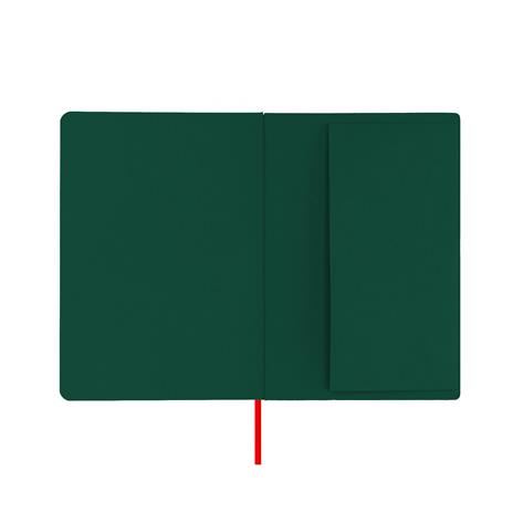Taccuino Feltrinelli A5, a righe, copertina rigida, verde - 14,8 x 21 cm - 7