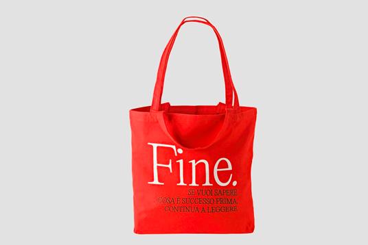 Shopping bag Feltrinelli - Fine. Se vuoi sapere cosa è successo prima, continua a leggere