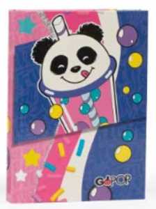 Cartoleria GoPOP 24 Diario Girl Panda 10 Mesi - 21 x 15 x 2cm Auguri Preziosi