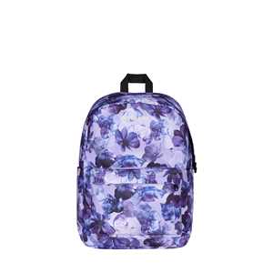 Cartoleria Zaino Carlson Fantasy Grs Invicta Backpack, 30 x 41,5 x 18 cm - viola, fiori Invicta