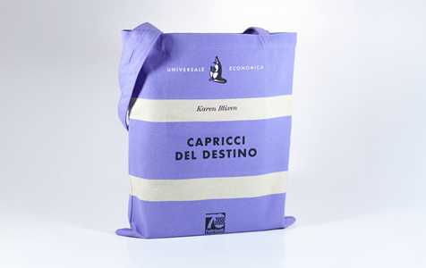 Idee regalo Borsa Shopper di tela Feltrinelli. Capricci del destino Feltrinelli