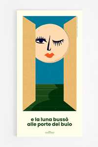 Idee regalo Poster. Loredana Bertè - E La Luna Bussò - 30 x 59,4 cm Ciao. Discoteca Italiana
