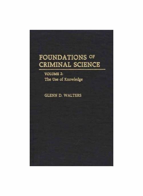 2: Foundations of Criminal Science: the Use of Knowledge - copertina