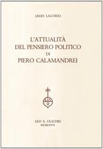 L' attualità del pensiero politico di Piero Calamandrei